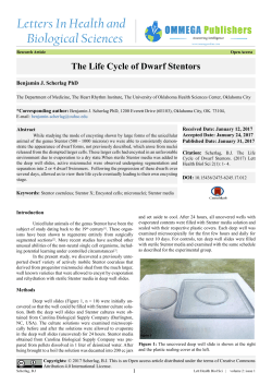 Letters In Health and Biological Sciences