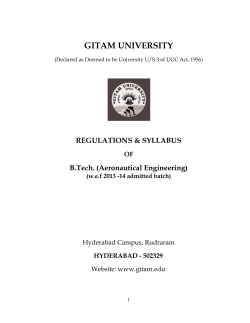 GITAM School of Technology