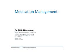 Medication Management