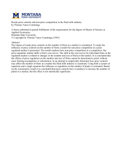 Resale price controls and non-price competition in