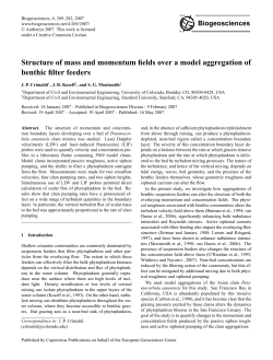 biogeosciences.net - Civil, Environmental and Architectural