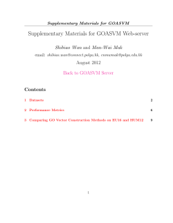 Supplementary materials of GOASVM can be found here.