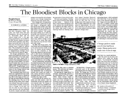 The Bloodiest Blocks in Chicago
