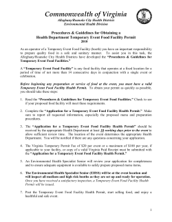 Commonwealth of Virginia