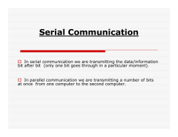 a quick PIC serial communication tutorial
