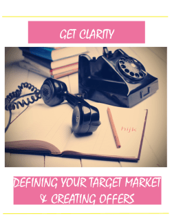 Get Clarity Workbook - Her Business Boutique