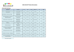 GOC (UK) CET Points Information