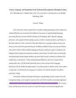 Science, Language, and Imagination in the Professional