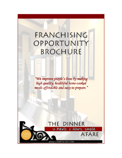 franchising franchising opportunity opportunity