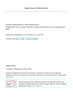 Modeling the role of constant and time varying recycling delay on an