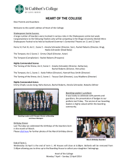 heart of the college - St Cuthbert`s College