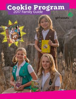 2017 Cookie Program Family Guide - girlscouts