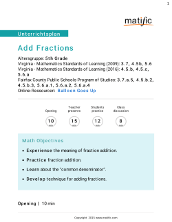 Add Fractions