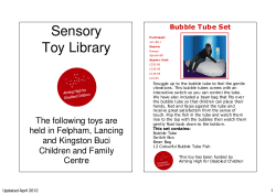 Sensory Toy Library Catalogue - Felpham, Lancing, Kingston Buci