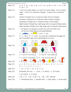 Mathematical Reasoning&trade; Level D