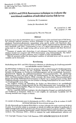 A RNA and DNA fluorescence technique to evaluate