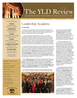 Fall 2013 Newsletter - State Bar Of Georgia