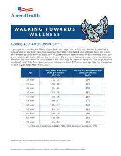Target Heart Rate Information