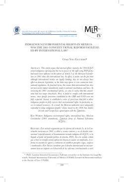 constitutional reform - Mexican Law Review