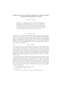 MODULI SPACES OF FRAMED SHEAVES ON CERTAIN RULED