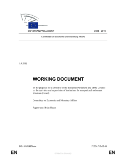 en en working document