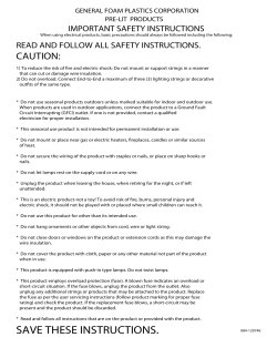 save these instructions.