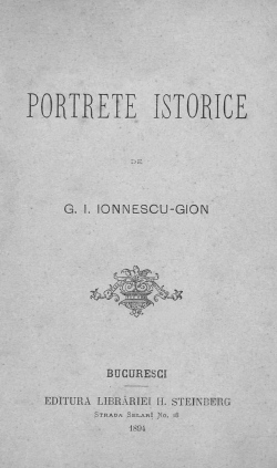 PORTREL ISTORICE