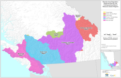 Map of B.C. Government Regions
