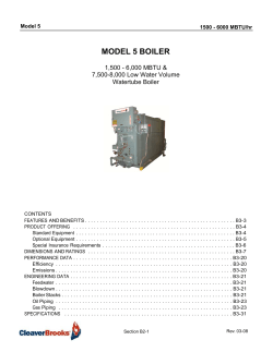 model 5 boiler - Cleaver