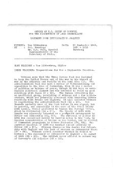 OFFICE OF U.S. CHIEF OF COUNSEL FOR THE PROSECUTION