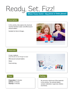Ready, Set, Fizz (DIY)