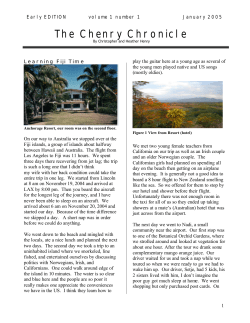 The Chenry Chronicle - Rainbow Communications