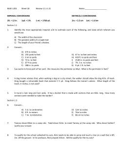 Review Sheet 1B (1.1