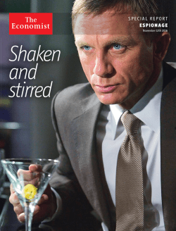 special report espionage
