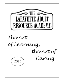The Art of Learning, the Art of Caring