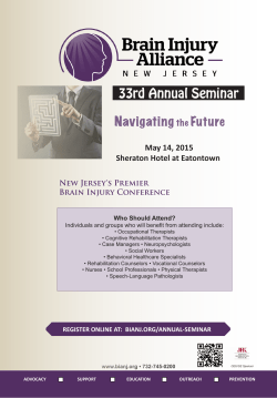 33rd Annual Seminar Navigating the Future
