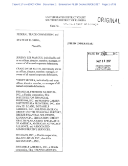 Plaintiffs` Complaint for Permanent Injunction and Other Equitable