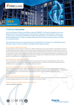 FireClass 5 minutes with Unisafe Question and Answers