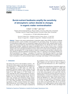 earth-syst-dynam.net