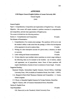 appendix - Shodhganga