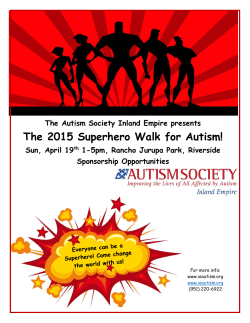 2015 - Autism Society Inland Empire