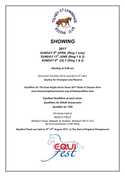 Tilney 2017 show - Tilney st Lawrence Riding Club