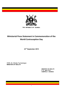 document - Ministry of Health