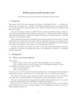 handout - James Owen Weatherall