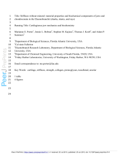 Cartilage paper peerJ preprint july 24 2013