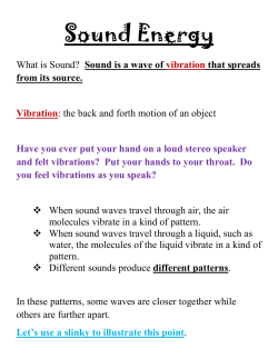 Sound Energy