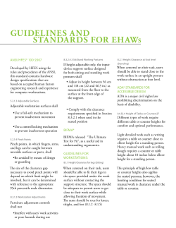 guidelines and standards for ehaws