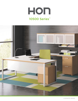 10500 Series Brochure - HON Office Furniture