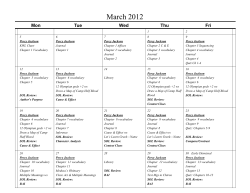 March 2012 - MrsHeatonsWiki