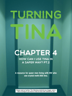 HOW CAN I USE TINA IN A SAFER WAY? PT.2
